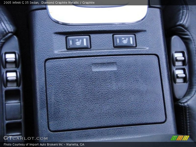 Diamond Graphite Metallic / Graphite 2005 Infiniti G 35 Sedan