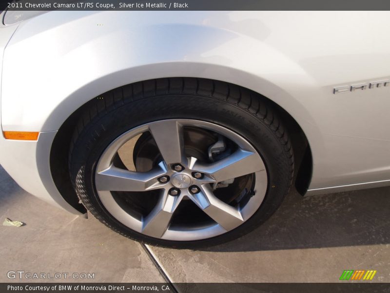 Silver Ice Metallic / Black 2011 Chevrolet Camaro LT/RS Coupe