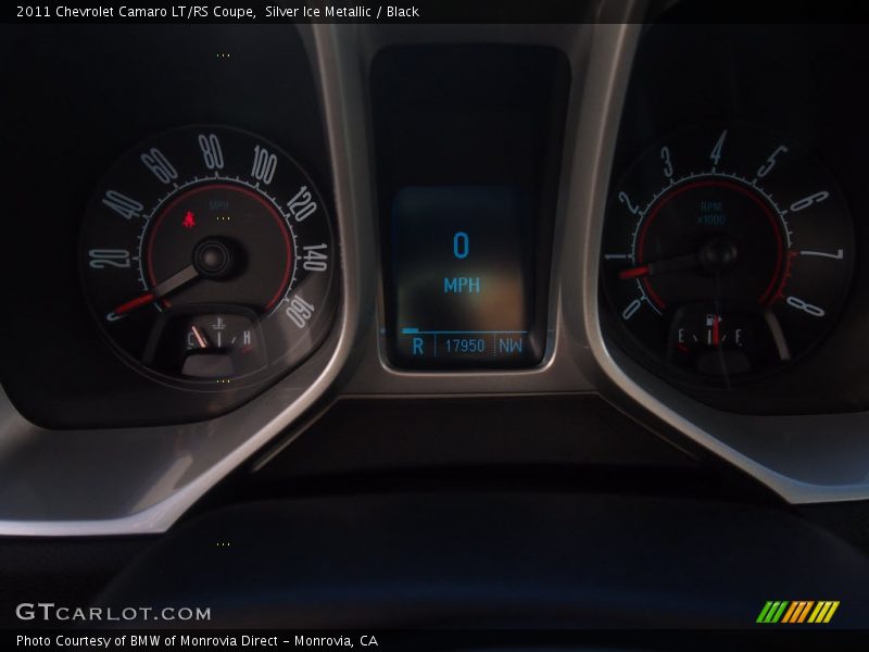 Silver Ice Metallic / Black 2011 Chevrolet Camaro LT/RS Coupe