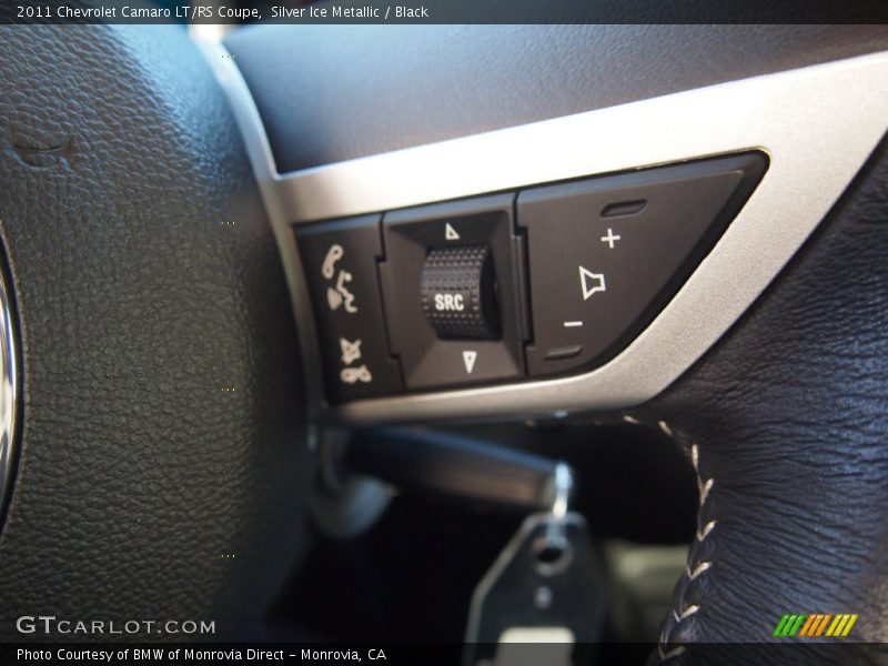 Silver Ice Metallic / Black 2011 Chevrolet Camaro LT/RS Coupe