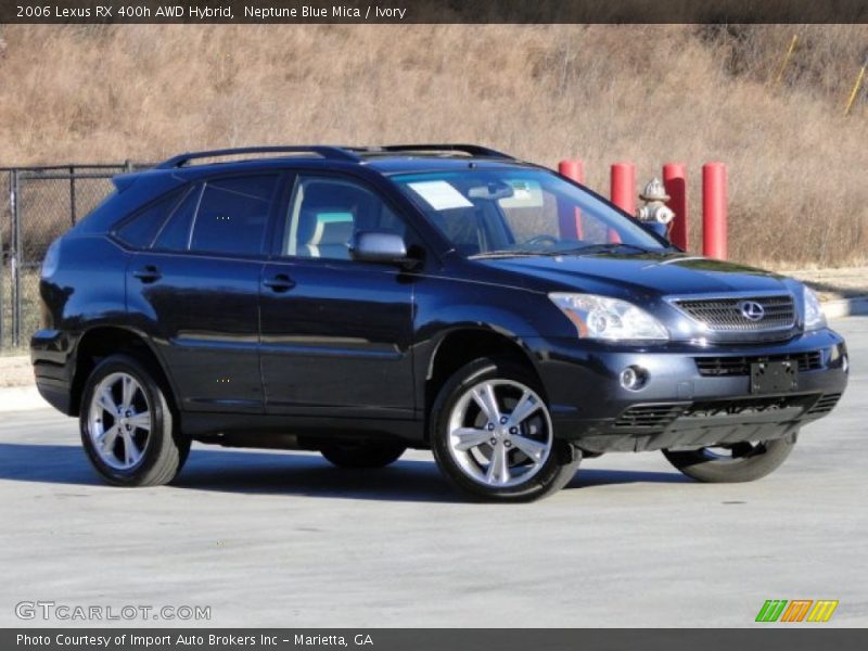 Neptune Blue Mica / Ivory 2006 Lexus RX 400h AWD Hybrid