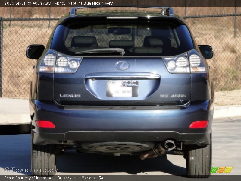 Neptune Blue Mica / Ivory 2006 Lexus RX 400h AWD Hybrid