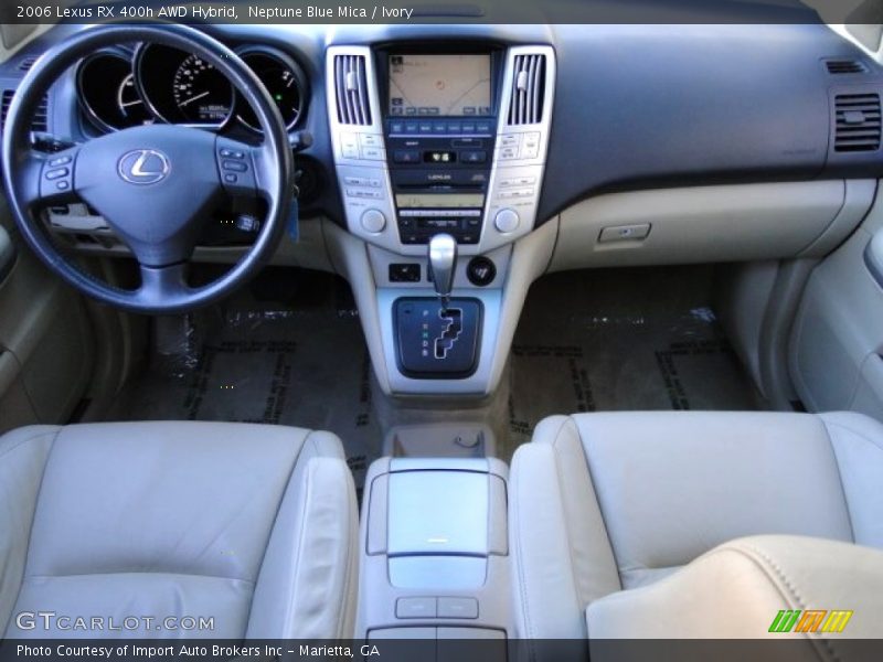Neptune Blue Mica / Ivory 2006 Lexus RX 400h AWD Hybrid