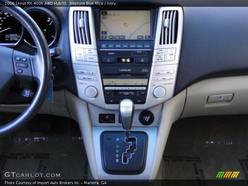 Neptune Blue Mica / Ivory 2006 Lexus RX 400h AWD Hybrid