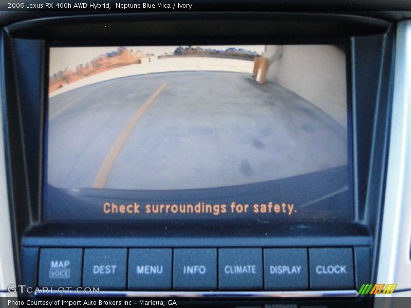 Neptune Blue Mica / Ivory 2006 Lexus RX 400h AWD Hybrid