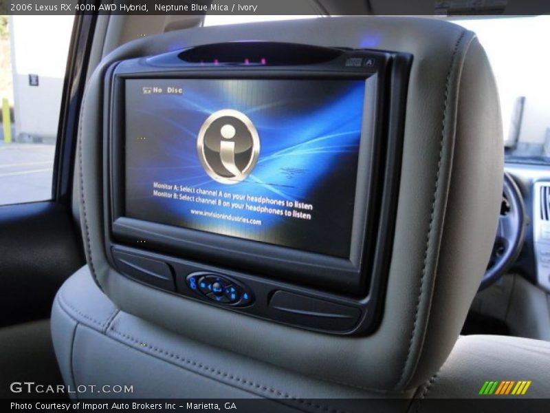 Neptune Blue Mica / Ivory 2006 Lexus RX 400h AWD Hybrid