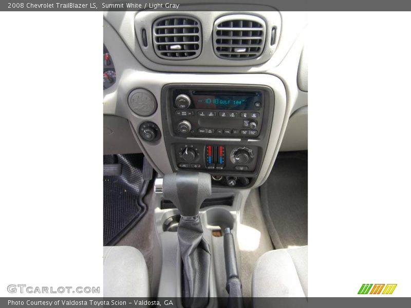 Summit White / Light Gray 2008 Chevrolet TrailBlazer LS