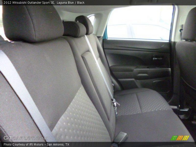 Laguna Blue / Black 2012 Mitsubishi Outlander Sport SE