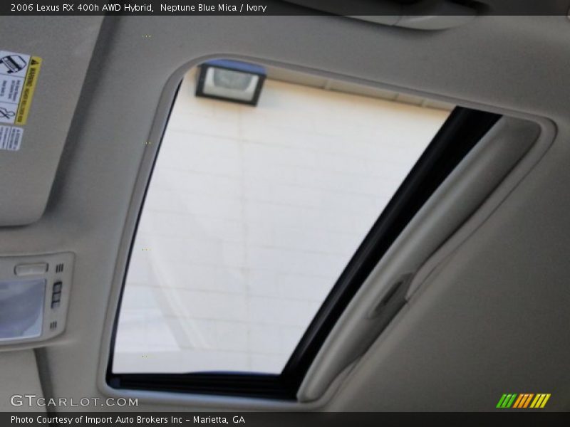 Neptune Blue Mica / Ivory 2006 Lexus RX 400h AWD Hybrid