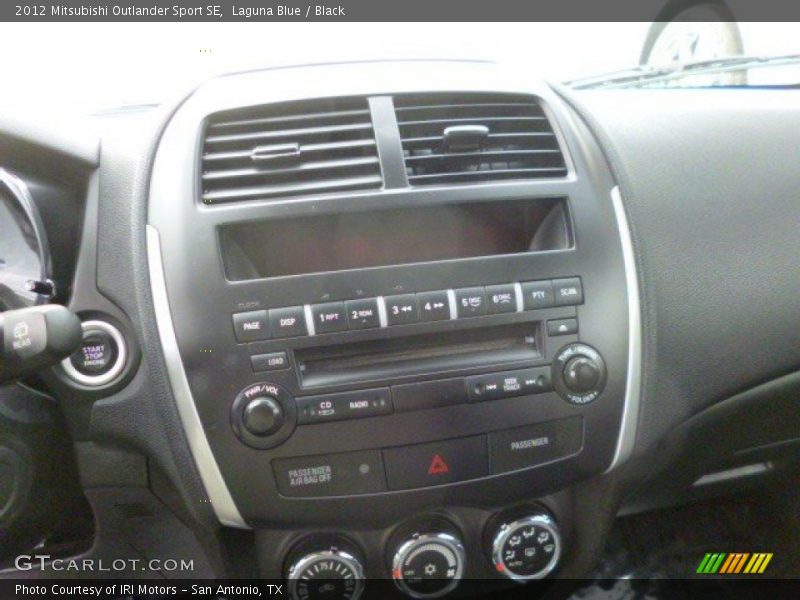 Laguna Blue / Black 2012 Mitsubishi Outlander Sport SE