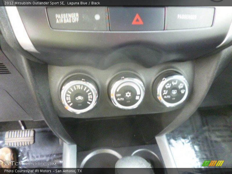 Laguna Blue / Black 2012 Mitsubishi Outlander Sport SE