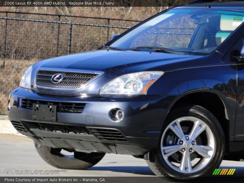 Neptune Blue Mica / Ivory 2006 Lexus RX 400h AWD Hybrid
