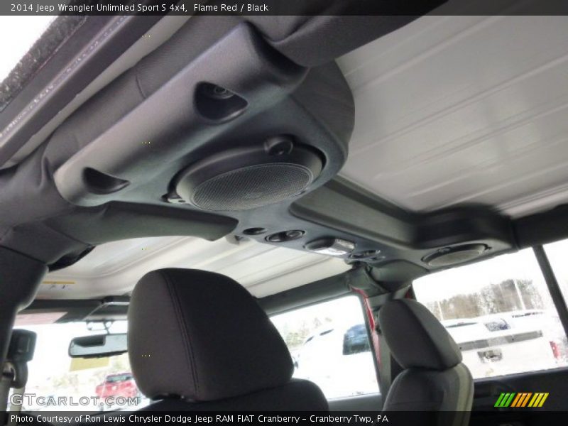 Flame Red / Black 2014 Jeep Wrangler Unlimited Sport S 4x4