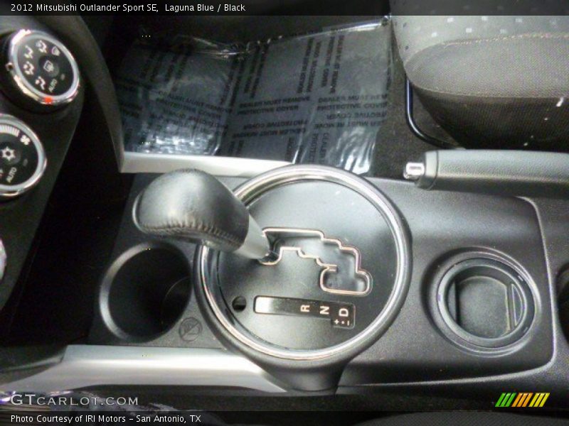 Laguna Blue / Black 2012 Mitsubishi Outlander Sport SE
