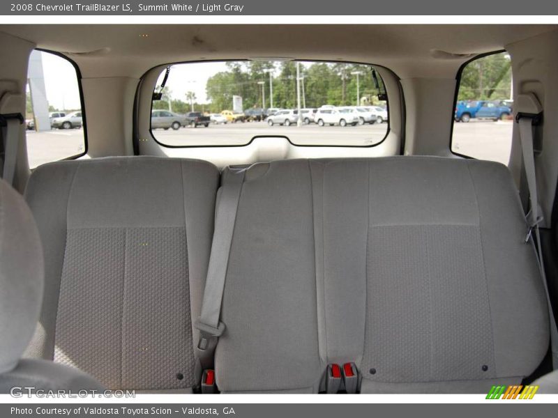Summit White / Light Gray 2008 Chevrolet TrailBlazer LS