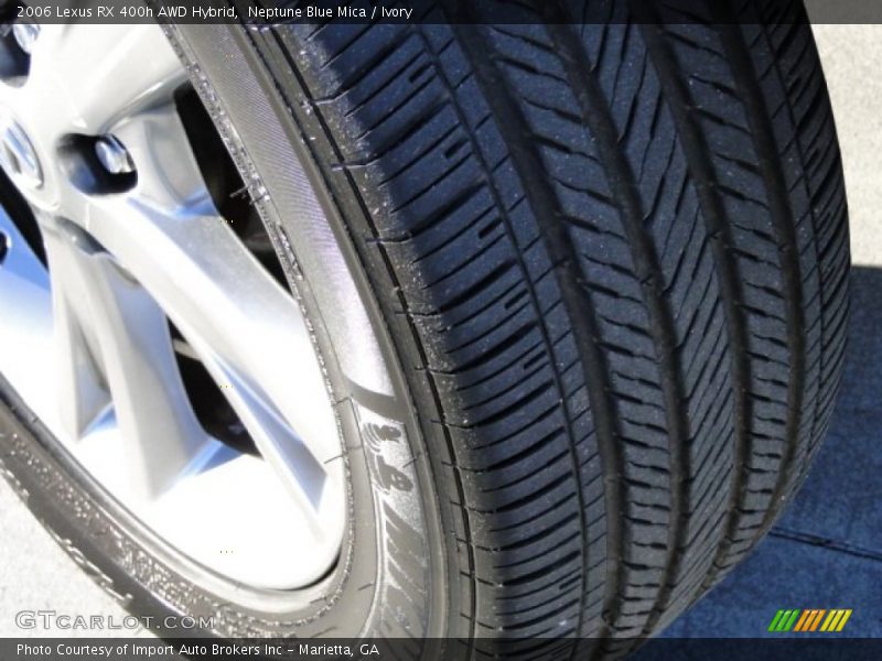 Neptune Blue Mica / Ivory 2006 Lexus RX 400h AWD Hybrid