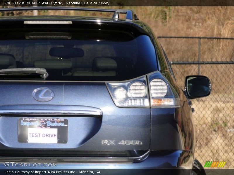 Neptune Blue Mica / Ivory 2006 Lexus RX 400h AWD Hybrid