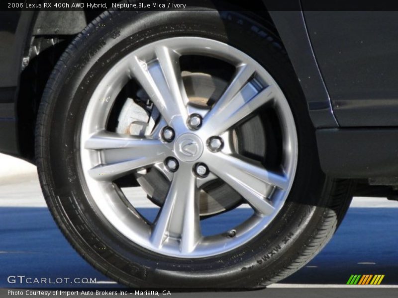 Neptune Blue Mica / Ivory 2006 Lexus RX 400h AWD Hybrid