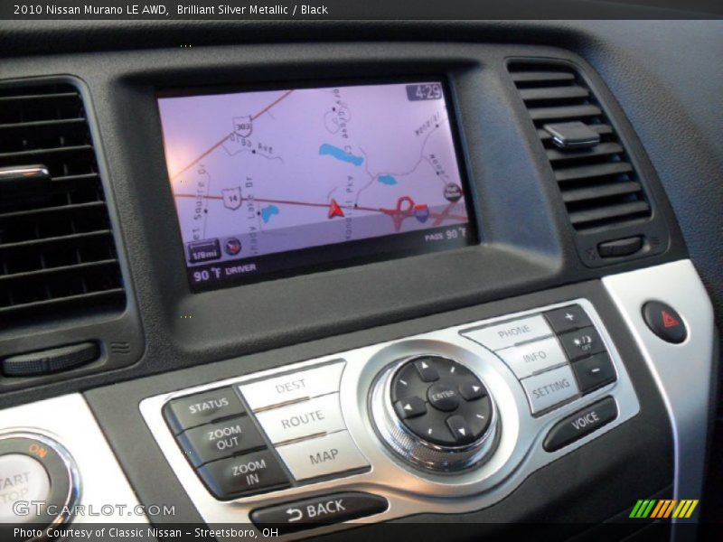 Navigation of 2010 Murano LE AWD