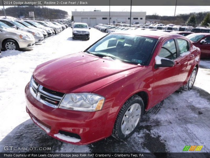 Redline 2-Coat Pearl / Black 2014 Dodge Avenger SE