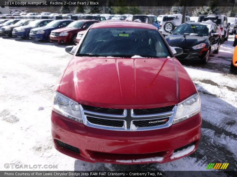 Redline 2-Coat Pearl / Black 2014 Dodge Avenger SE