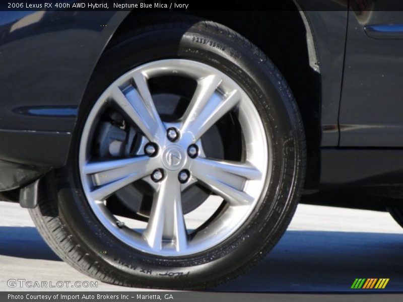 Neptune Blue Mica / Ivory 2006 Lexus RX 400h AWD Hybrid