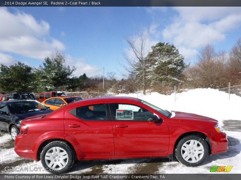 Redline 2-Coat Pearl / Black 2014 Dodge Avenger SE