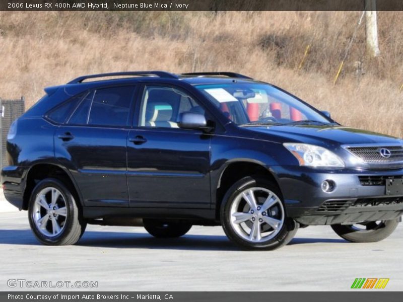 Neptune Blue Mica / Ivory 2006 Lexus RX 400h AWD Hybrid