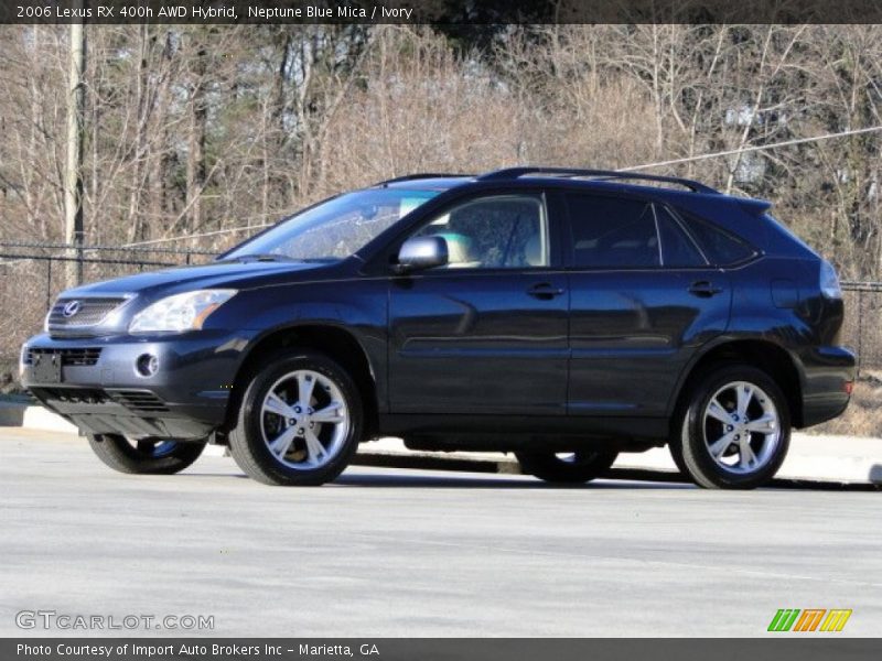 Neptune Blue Mica / Ivory 2006 Lexus RX 400h AWD Hybrid
