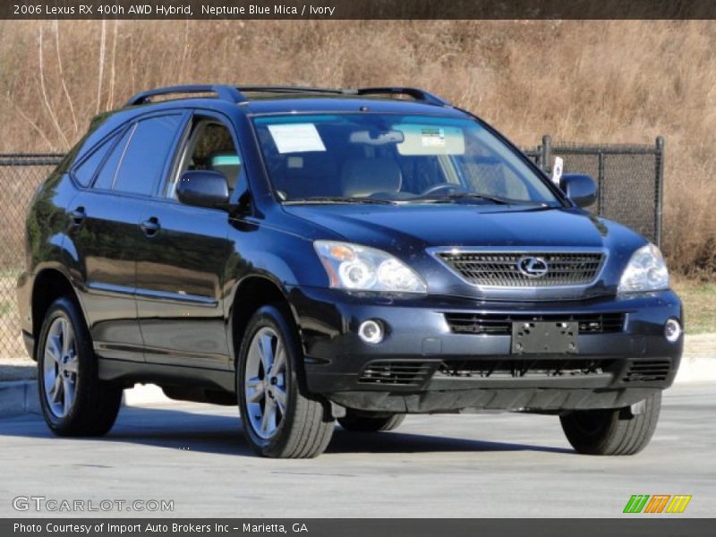 Neptune Blue Mica / Ivory 2006 Lexus RX 400h AWD Hybrid