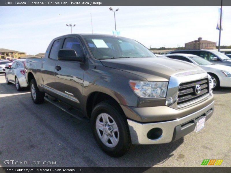Pyrite Mica / Beige 2008 Toyota Tundra SR5 Double Cab