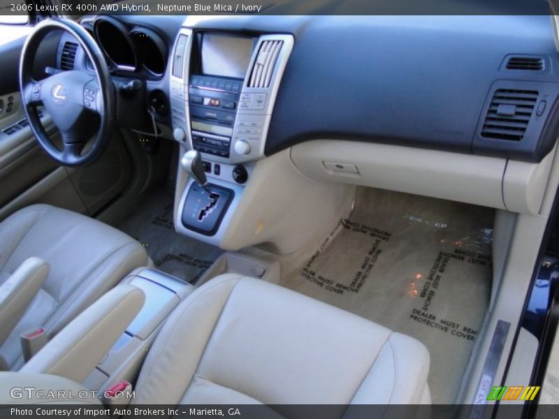 Neptune Blue Mica / Ivory 2006 Lexus RX 400h AWD Hybrid