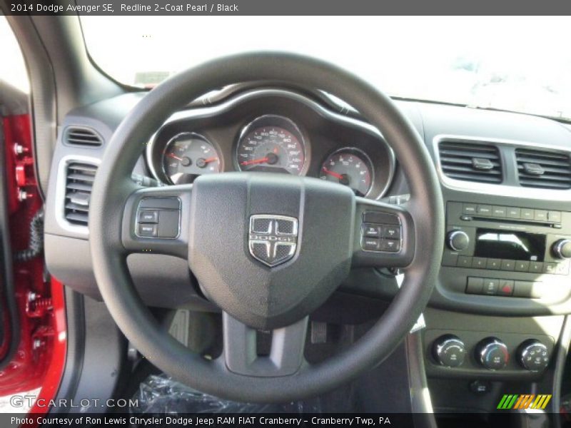 Redline 2-Coat Pearl / Black 2014 Dodge Avenger SE