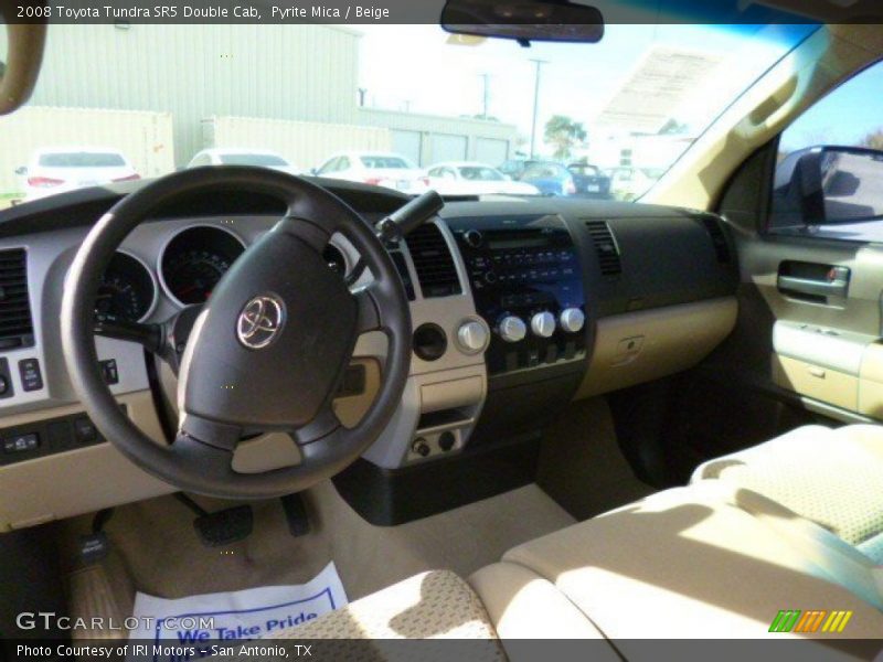 Pyrite Mica / Beige 2008 Toyota Tundra SR5 Double Cab