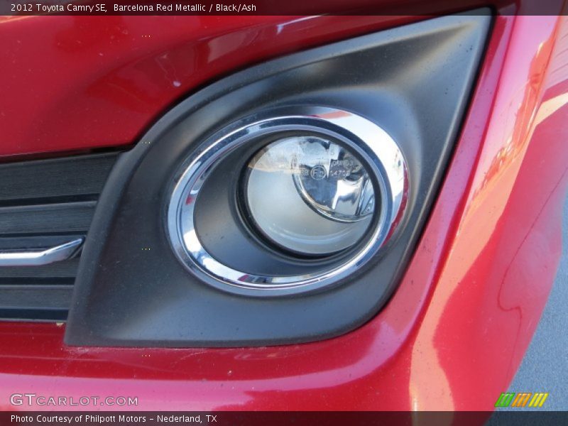 Barcelona Red Metallic / Black/Ash 2012 Toyota Camry SE