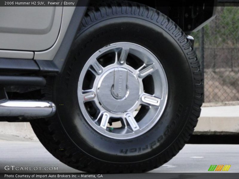 Pewter / Ebony 2006 Hummer H2 SUV