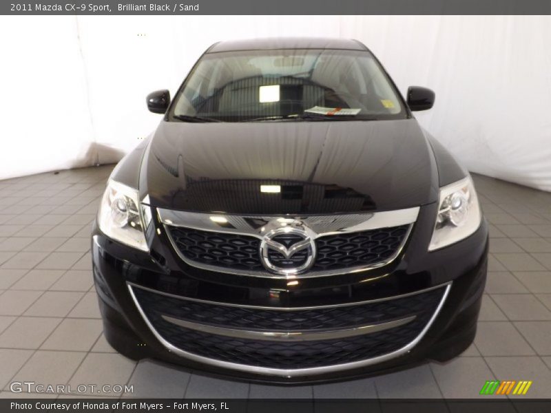 Brilliant Black / Sand 2011 Mazda CX-9 Sport