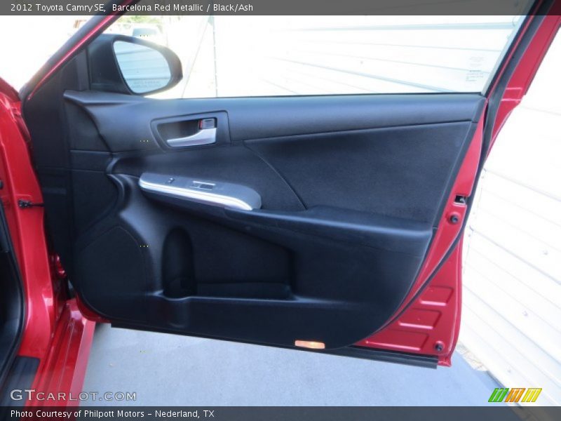 Barcelona Red Metallic / Black/Ash 2012 Toyota Camry SE
