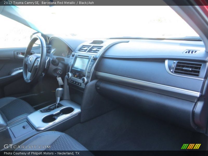 Barcelona Red Metallic / Black/Ash 2012 Toyota Camry SE