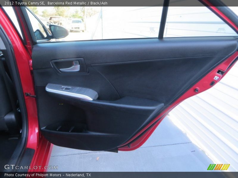 Barcelona Red Metallic / Black/Ash 2012 Toyota Camry SE