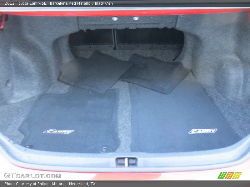 Barcelona Red Metallic / Black/Ash 2012 Toyota Camry SE