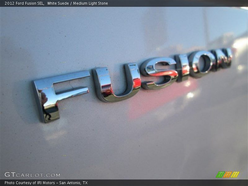White Suede / Medium Light Stone 2012 Ford Fusion SEL