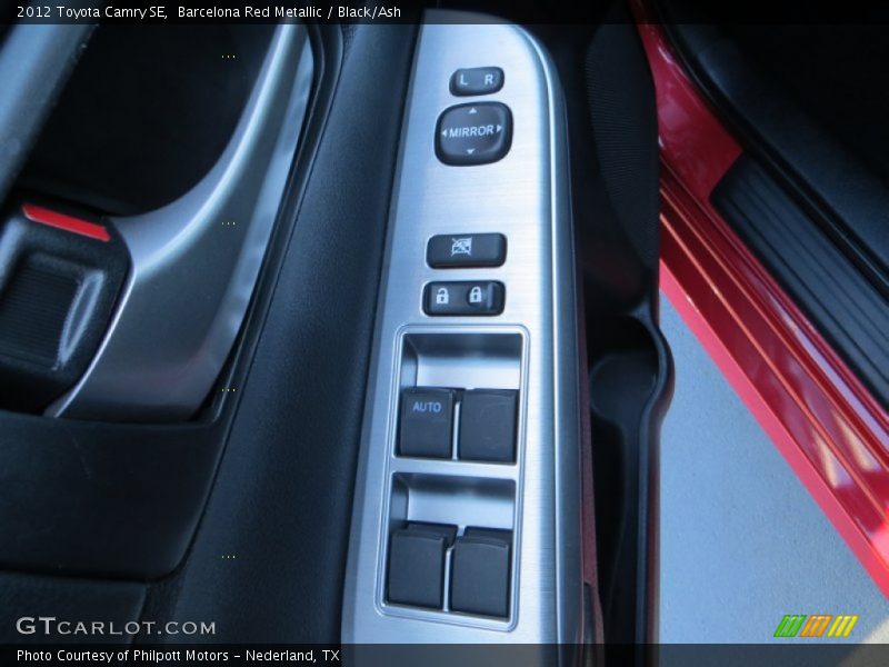 Barcelona Red Metallic / Black/Ash 2012 Toyota Camry SE
