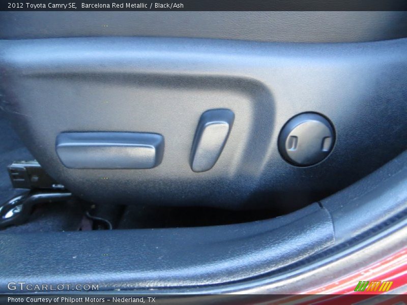 Barcelona Red Metallic / Black/Ash 2012 Toyota Camry SE