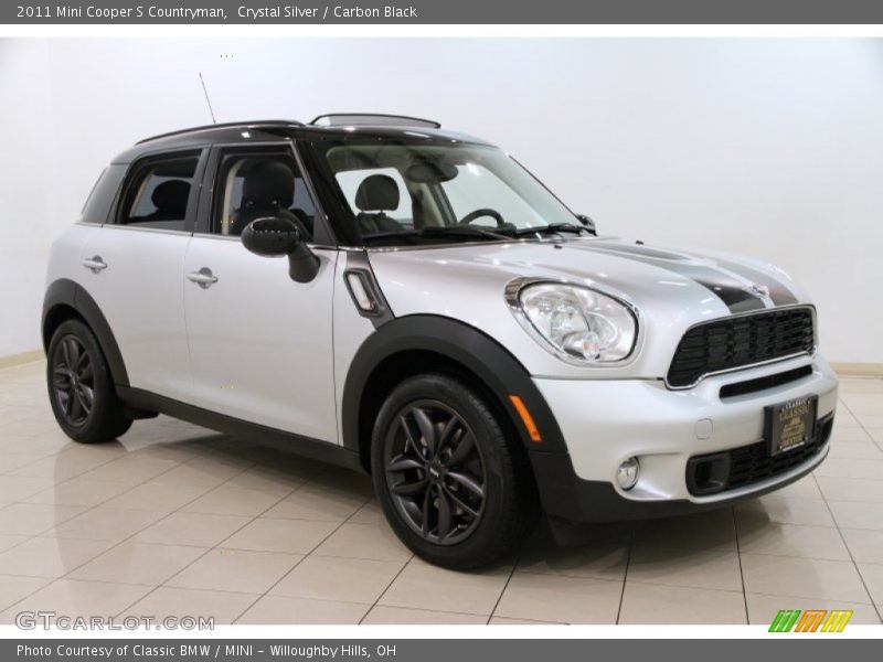 Crystal Silver / Carbon Black 2011 Mini Cooper S Countryman