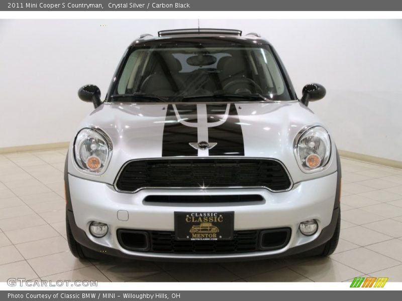 Crystal Silver / Carbon Black 2011 Mini Cooper S Countryman