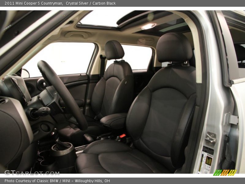 Crystal Silver / Carbon Black 2011 Mini Cooper S Countryman
