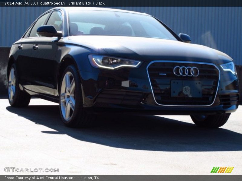 Brilliant Black / Black 2014 Audi A6 3.0T quattro Sedan