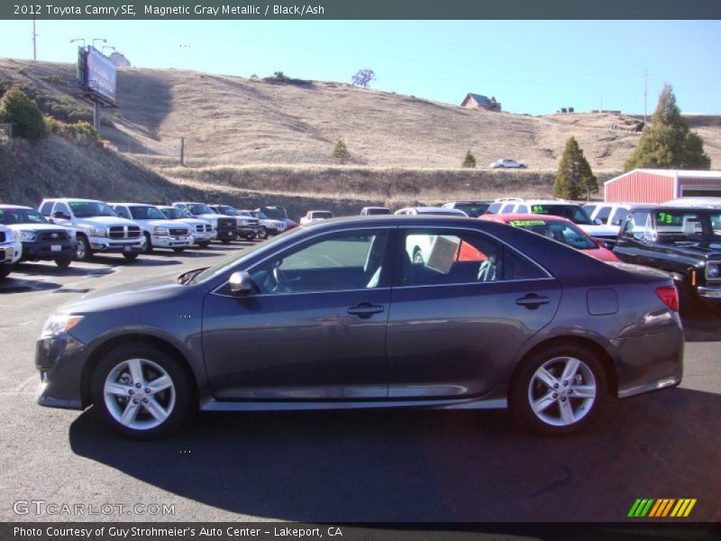 Magnetic Gray Metallic / Black/Ash 2012 Toyota Camry SE