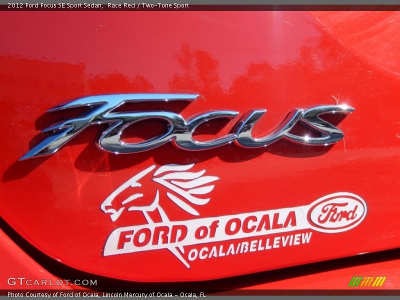 Race Red / Two-Tone Sport 2012 Ford Focus SE Sport Sedan